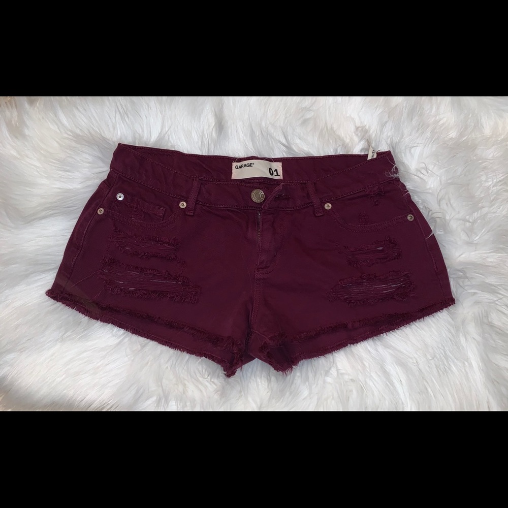 Garage Maroon/Purpley Festival Shorts